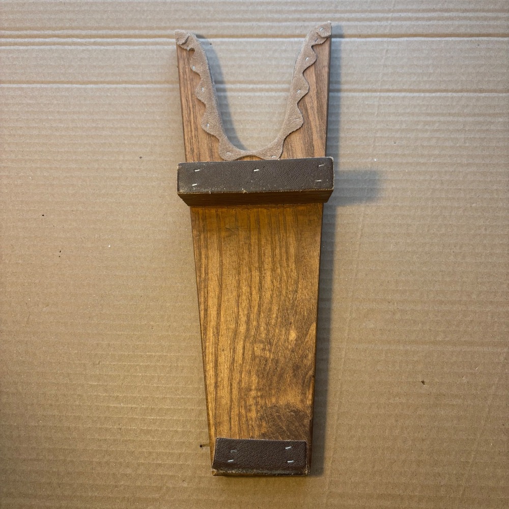 Wooden Boot Jack Puller English Western‎ Apparel Tack Myrna's Boots n Bits 11.5"